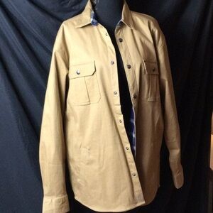 Men's ably Tan Shirt Jacket